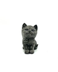 Zahradní betonová dekorace - Sedící koťátko "Kitty"