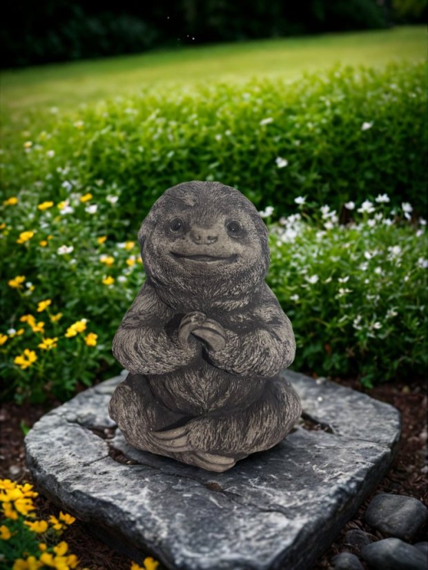 Zahradaní betonová dekorace - Lenochod