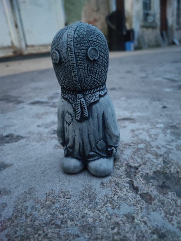 Steinfigur Gartenfigur Bubba 15cm 450, Kč