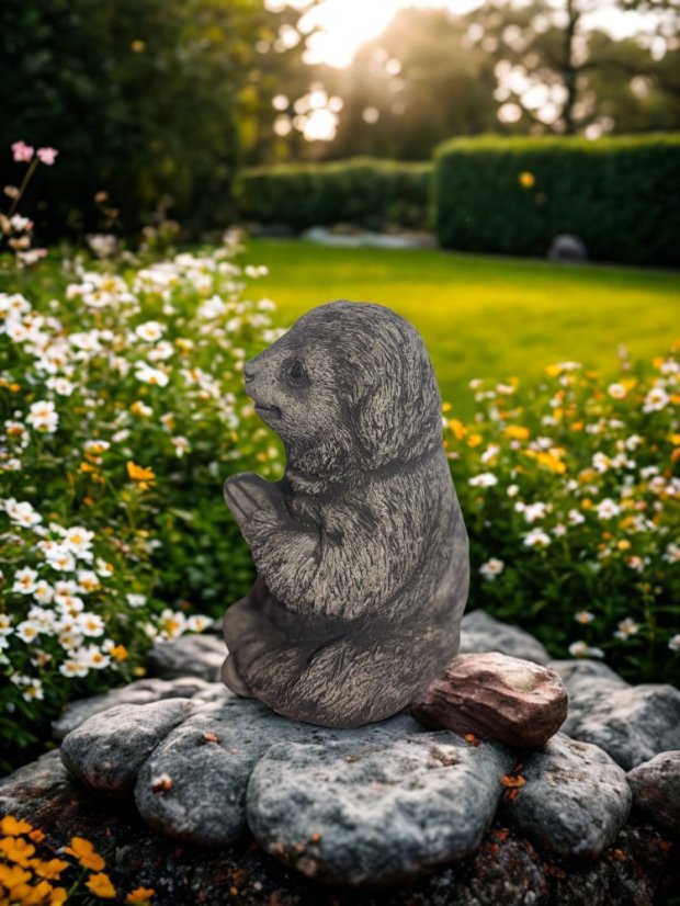 Zahradaní betonová dekorace - Lenochod