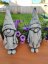 Steinfigur Gartenfigur Wichtelpaar Edith und Erwin 30x10cm