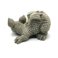 Zahradní betonová dekorace - Mrkající drak