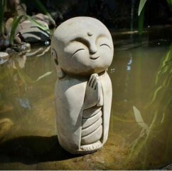 Steinfigur Gartenfigur Moench