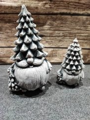 Steinfigur Gartenfigur Wichtel Tannen 18 a 11cm 675kč