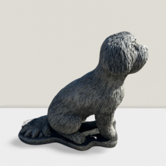 Zahradní betonová dekorace - Maltézský psík