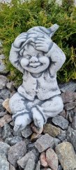 Steinfigur Gartenfigur Troll Upl 17x13cm 625kč