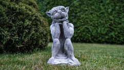 Steinfigur Gartenfigur Gargoyle Hanki 32x15 875 Steinfigur Gartenfigur Gargoyle Hanki 32x15 875
