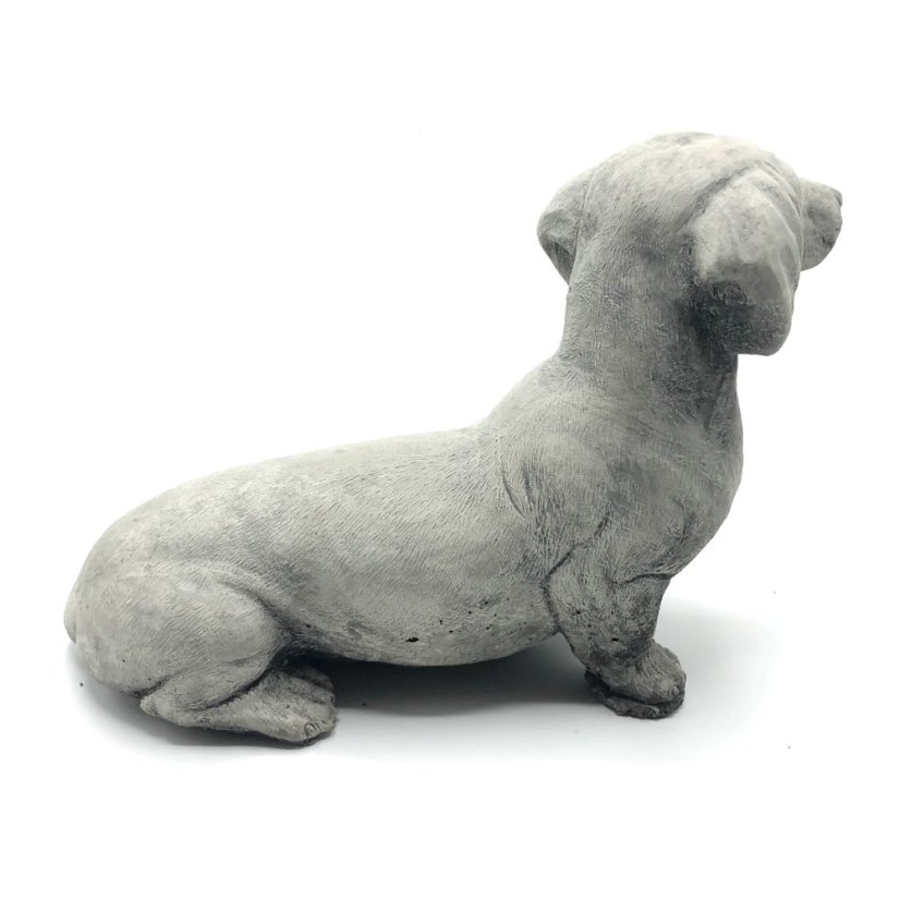 Zahradní betonová dekorace - Jezevčík