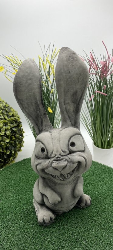 Zahradní betonová dekorace Králíček