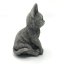 Zahradní betonová dekorace - Sedící koťátko