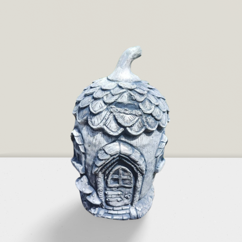 Steinfigur Gartenfigur Feenhaus Favor 23x13 629