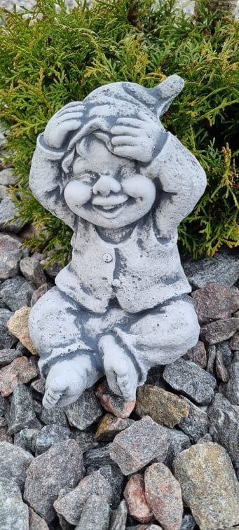 Steinfigur Gartenfigur Troll Upl 17x13cm 625kč