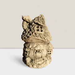 Steinfigur Gartenfigur Feenhaus Tinki 21x12 550