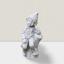 Steinfigur Gartenfigur Fee Arion 29x15cm