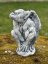 Zahradní betonová dekorace - Sedící chrlič