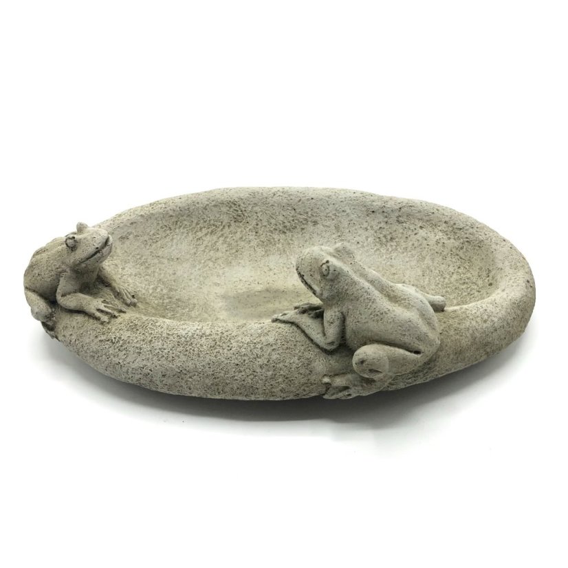 Zahradní betonová dekorace - Malé ptačí pítko